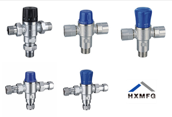 Heape Brass Thermostatic Mixing Hot Water and Cold Water Valve