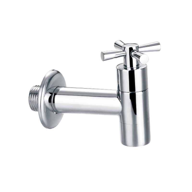New Design Modern Kitchen Water Tap Brass Chrome Plate Bibcock